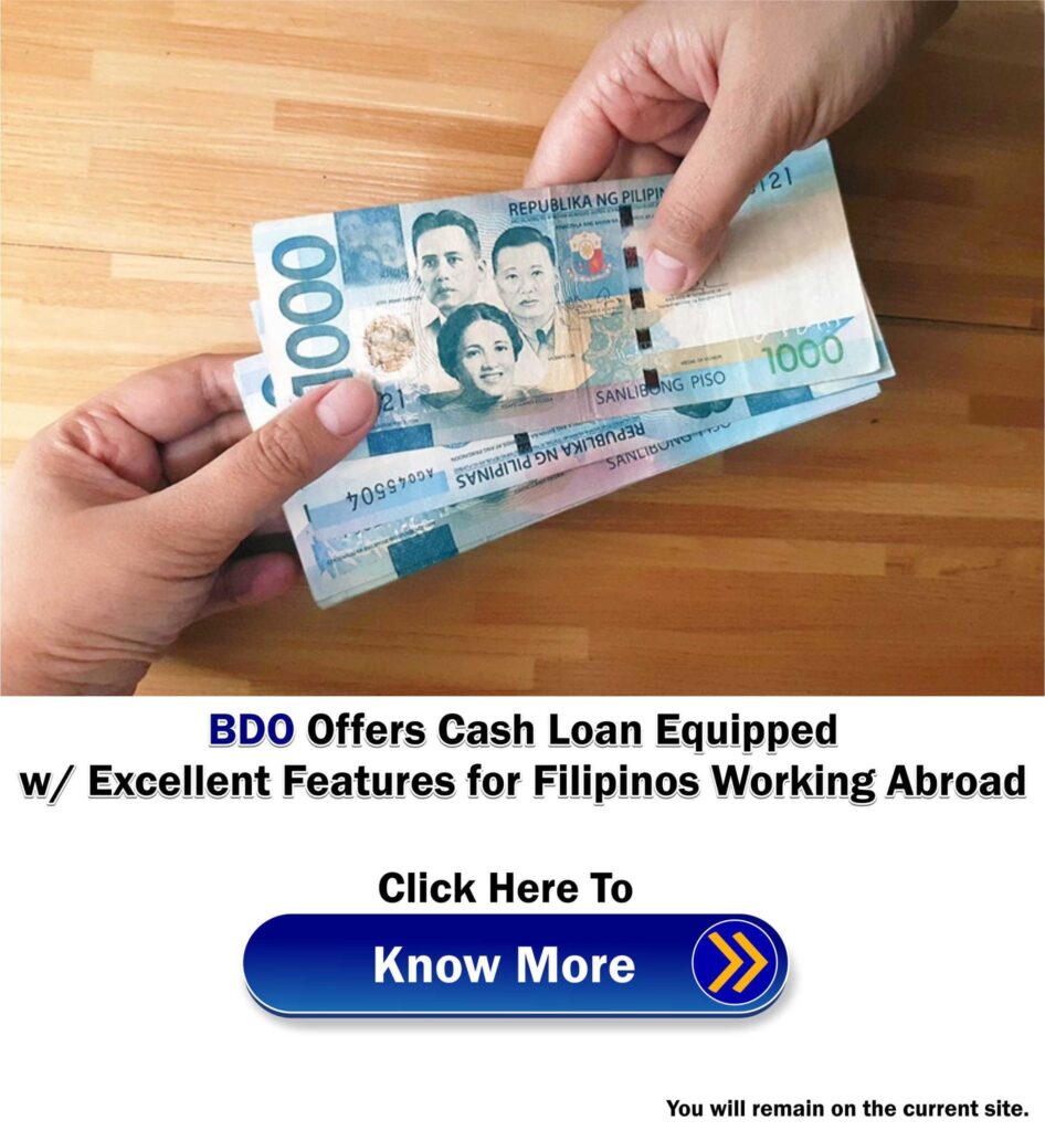 BDO Cash Loan