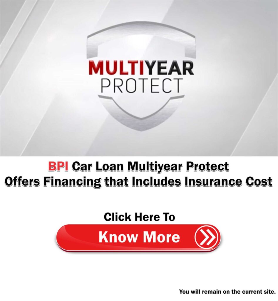 BPI Car Loan Multiyear Protect