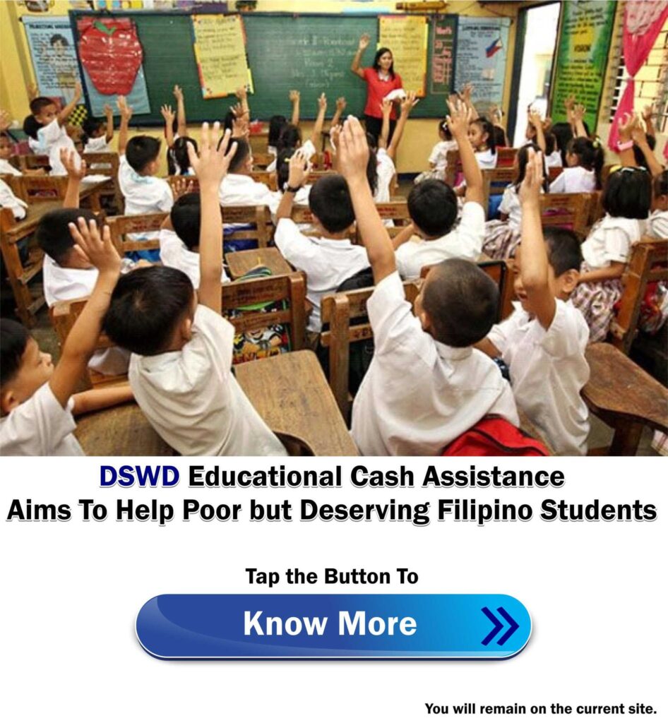 DSWD Educational Cash Assistance