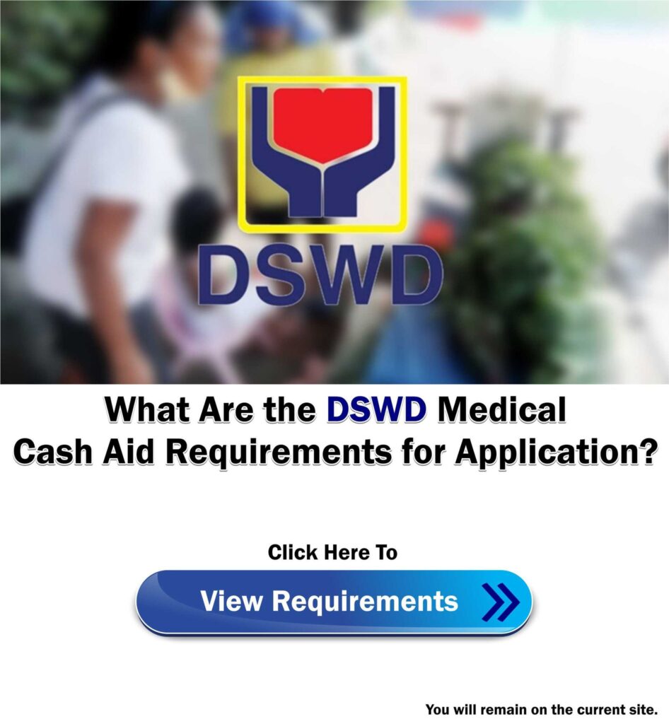 DSWD Medical Cash Aid Requirements