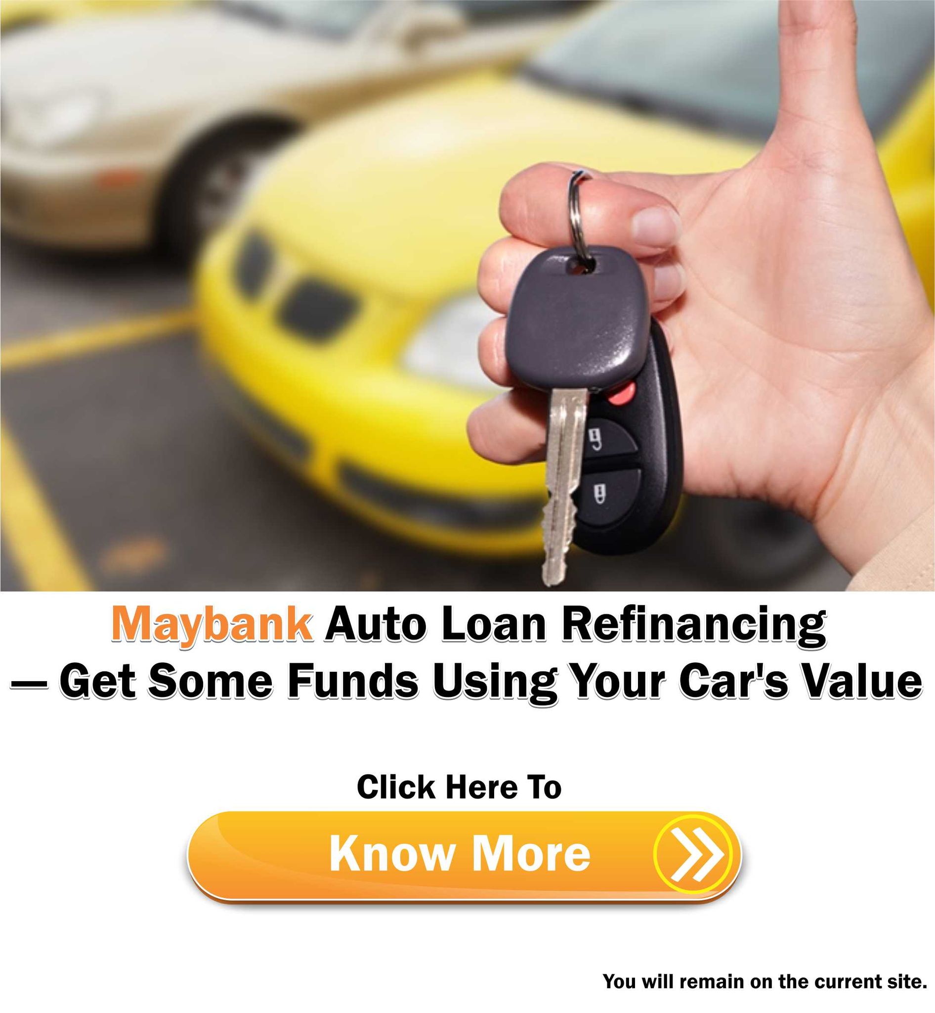 Maybank Auto Loan Refinancing