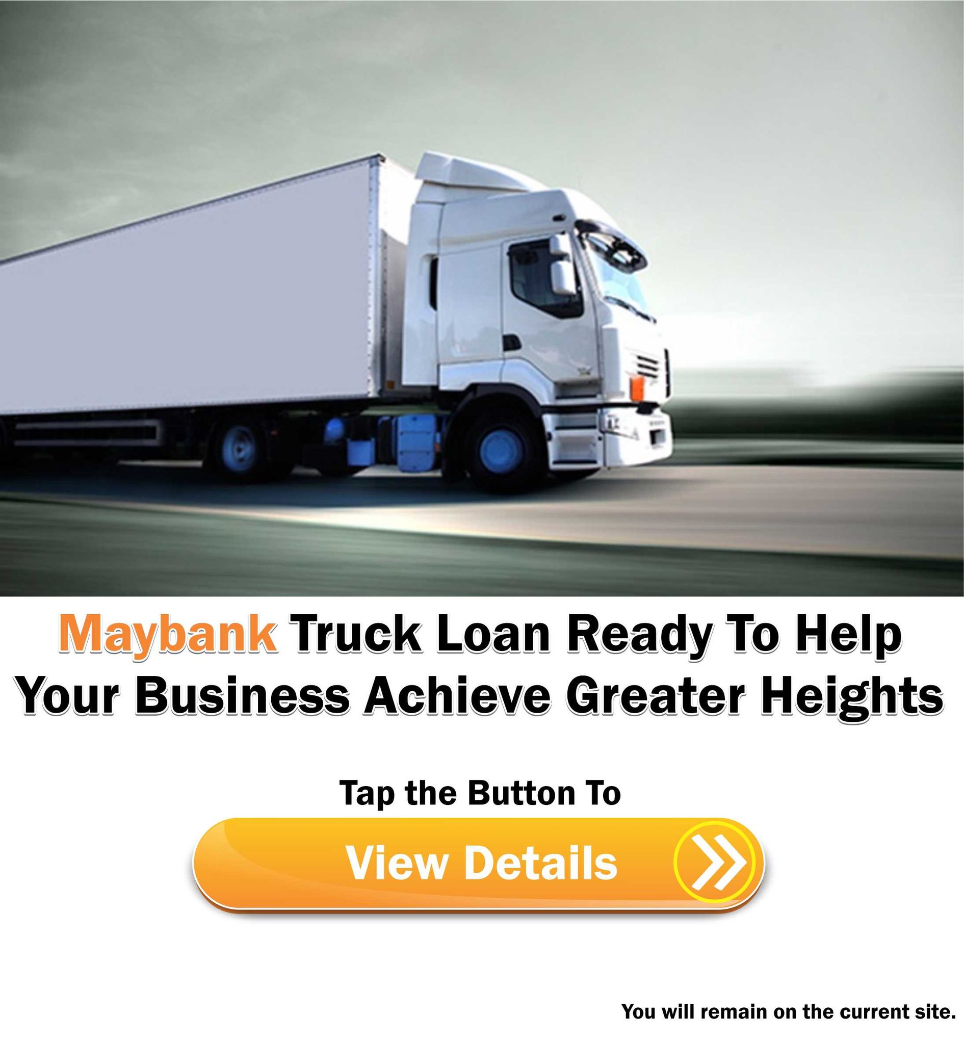 Maybank Truck Loan