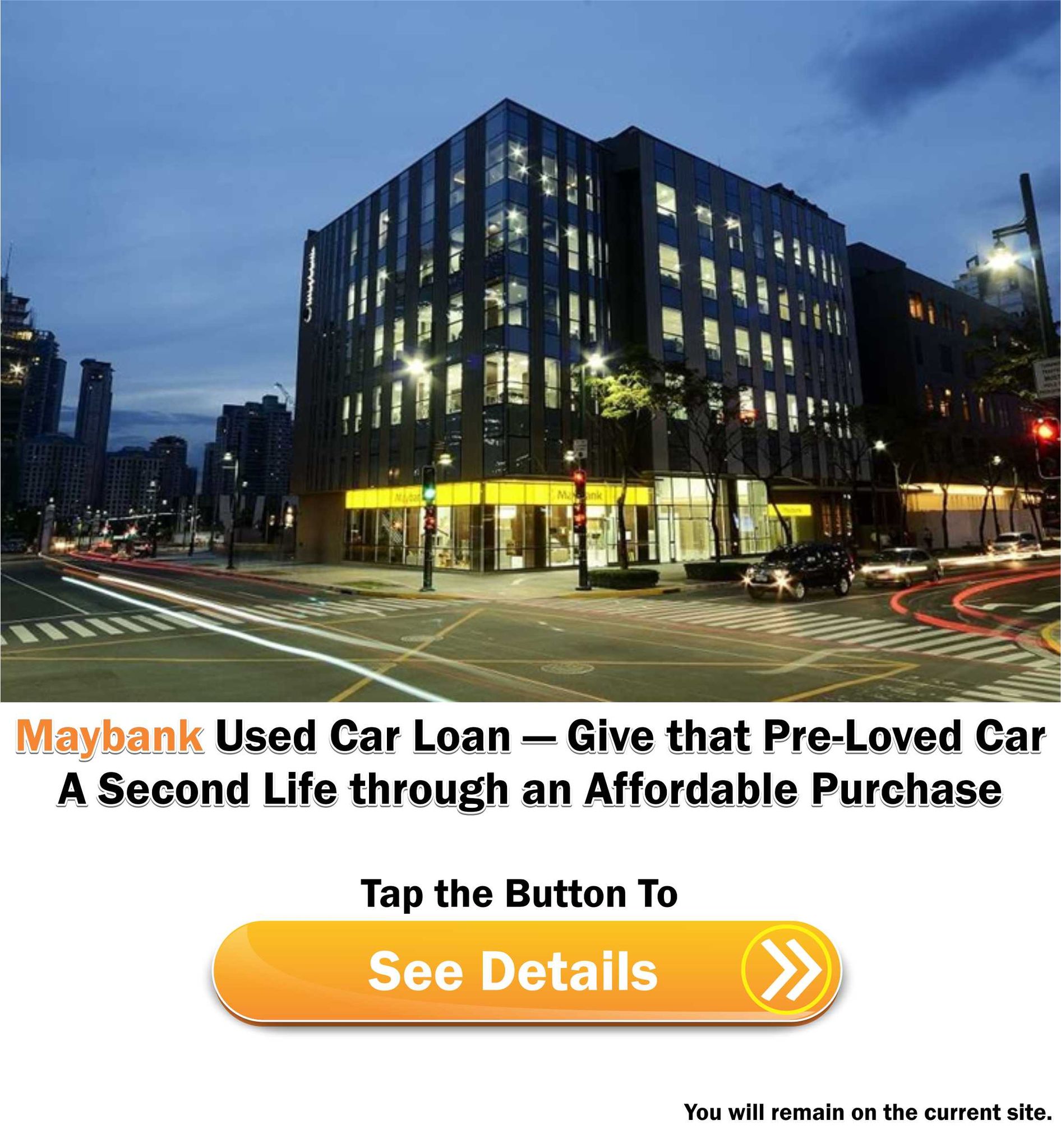Maybank Used Car Loan