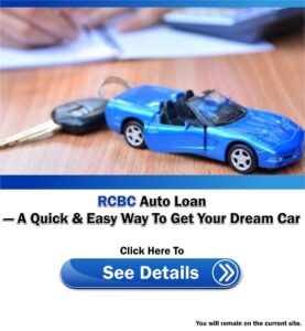 RCBC Auto Loan