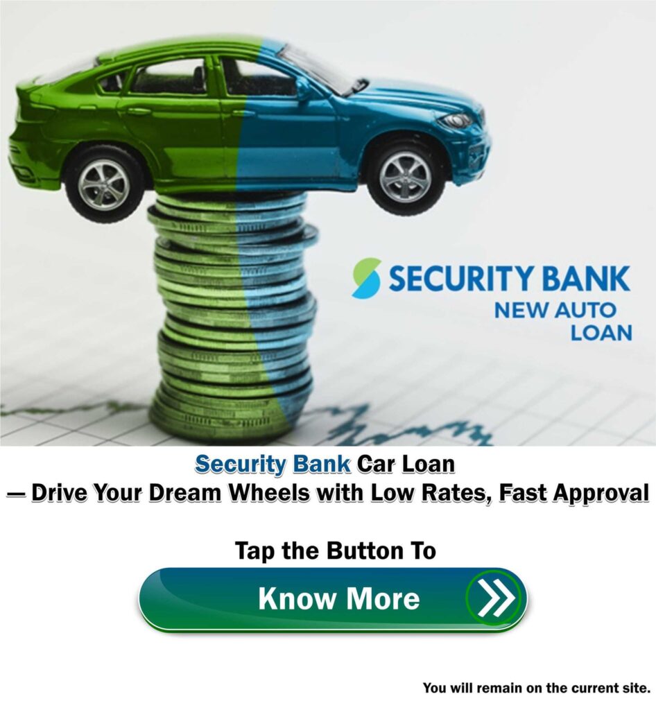 Security Bank Car Loan