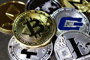 Various Cryptocurrency on Table