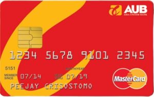 AUB Classic Mastercard Credit Card