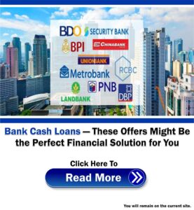 Bank Cash Loans
