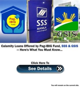 Calamity Loans Philippines