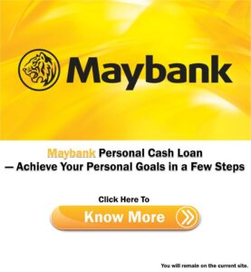 Maybank Personal Cash Loan