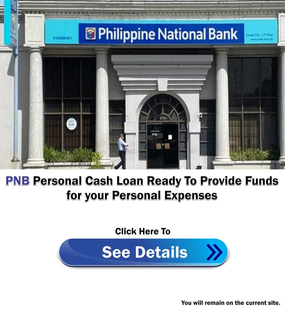 PNB Personal Cash Loan