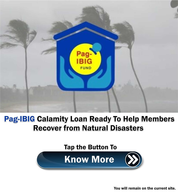 Pag-IBIG Calamity Loan
