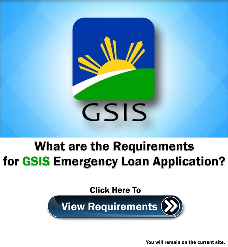 Requirements for GSIS Emergency Loan