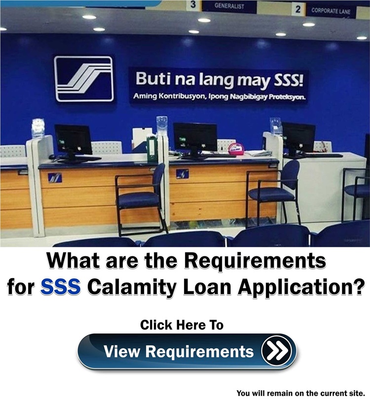 Requirements for SSS Calamity Loan