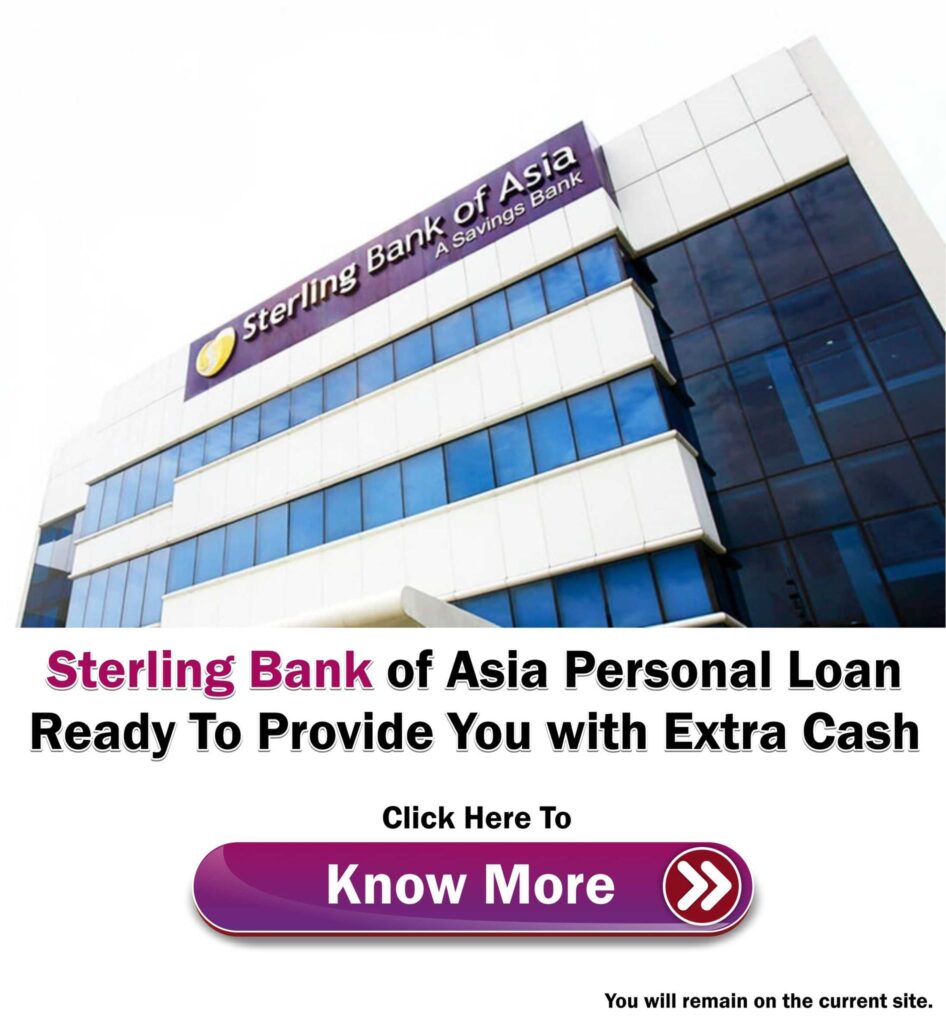 Sterling Bank Personal Cash Loan