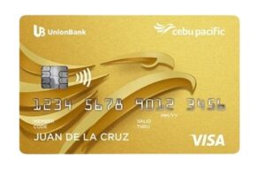 UnionBank Cebu Pacific Gold Credit Card Offer
