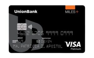 UnionBank Miles+ Platinum Visa Card