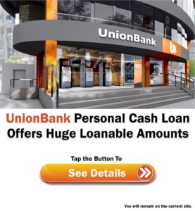 UnionBank Personal Cash Loan