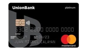 UnionBank Platinum Mastercard