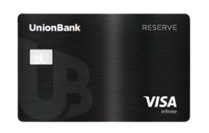 UnionBank Reserve Visa Infinite Credit Card