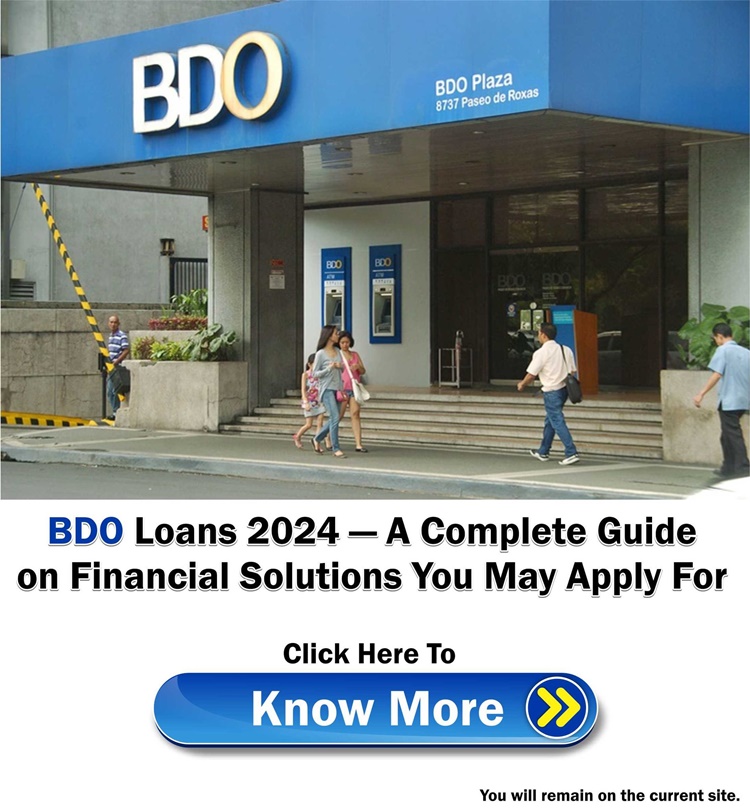 BDO Loans 2024