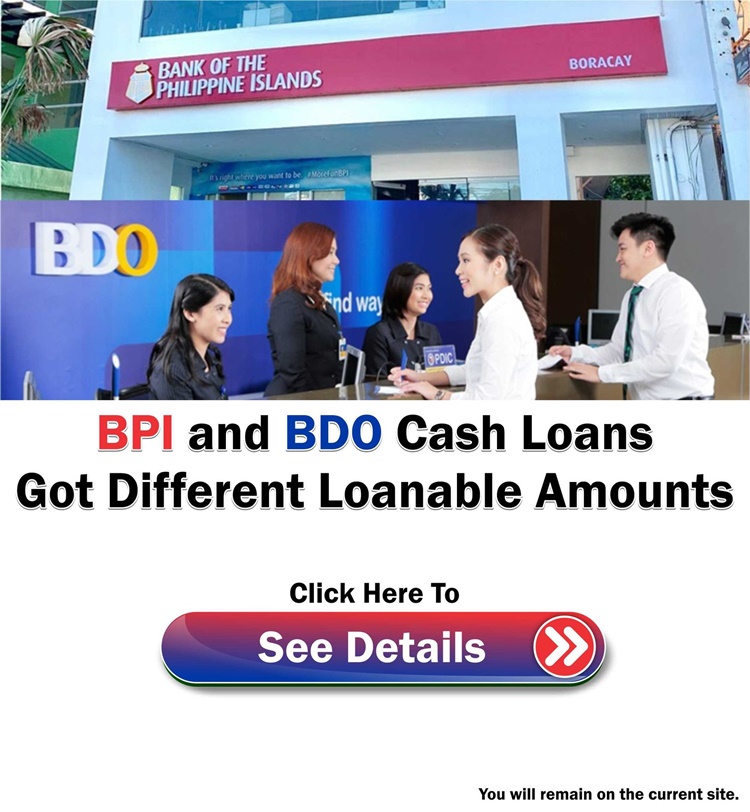 BPI and BDO Cash Loans