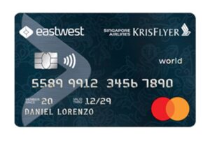 EastWest Singapore Airlines KrisFlyer World Mastercard