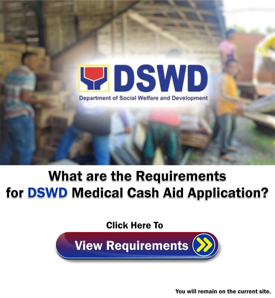 Requirements for DSWD Medical Cash Aid