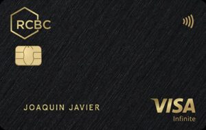RCBC Visa Infinite Credit Card