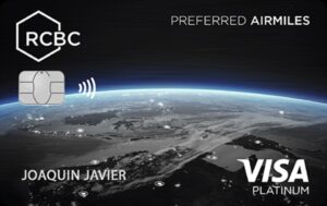 RCBC Visa Platinum Credit Card