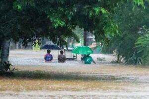 Typhoon Carina Flood