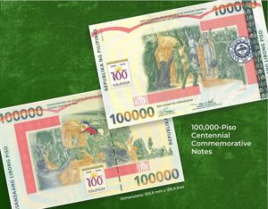 P100K Commemorative Banknote