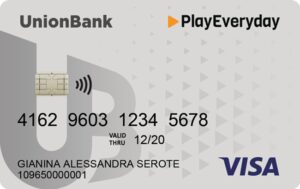 UnionBank Debit Card PlayEveryday