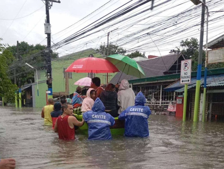 Philippines Typhoon Crising Flood