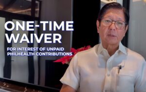 PhilHealth Interest Waiver - Bongbong Marcos