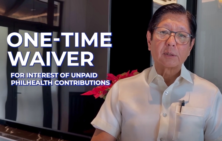 PhilHealth Interest Waiver - Bongbong Marcos